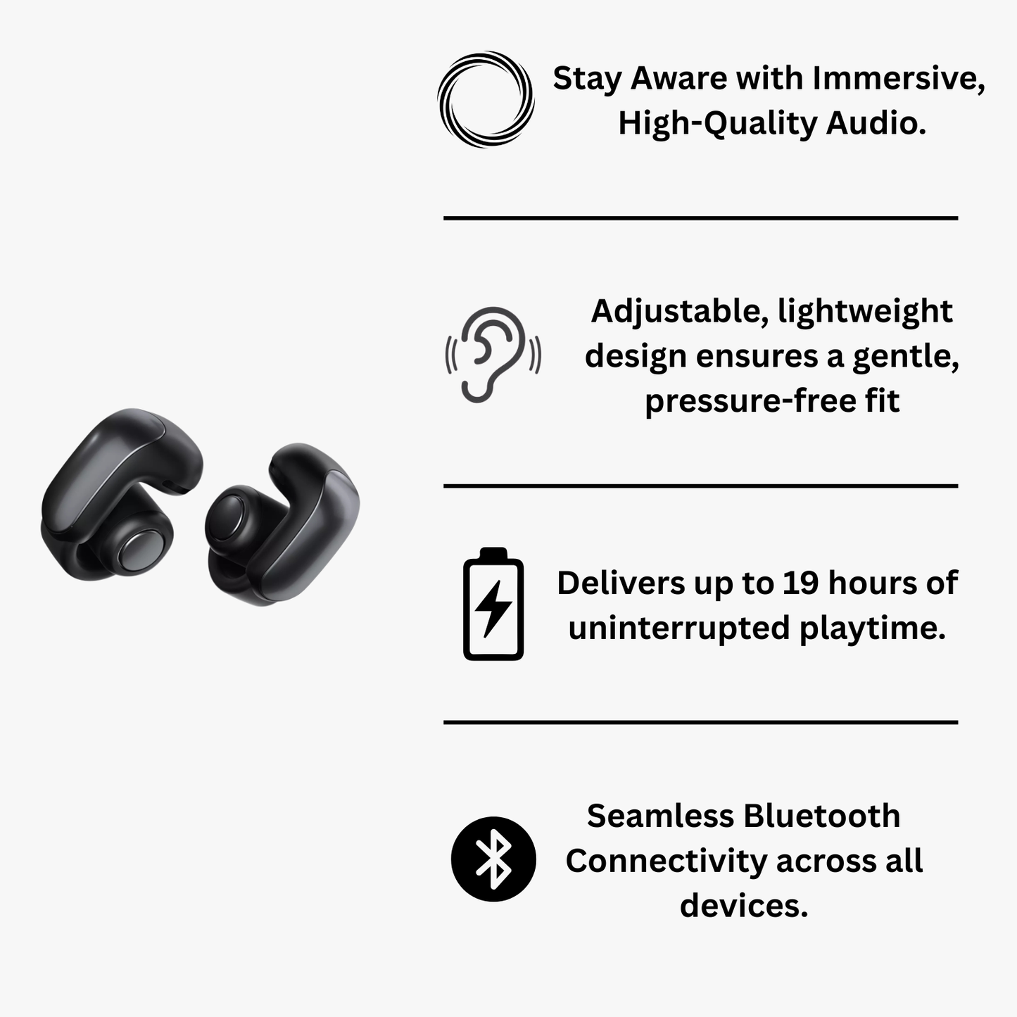 ComfortCurve Open Earbuds