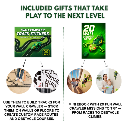 Wall Crawler Gecko - Electric Lizard Toy