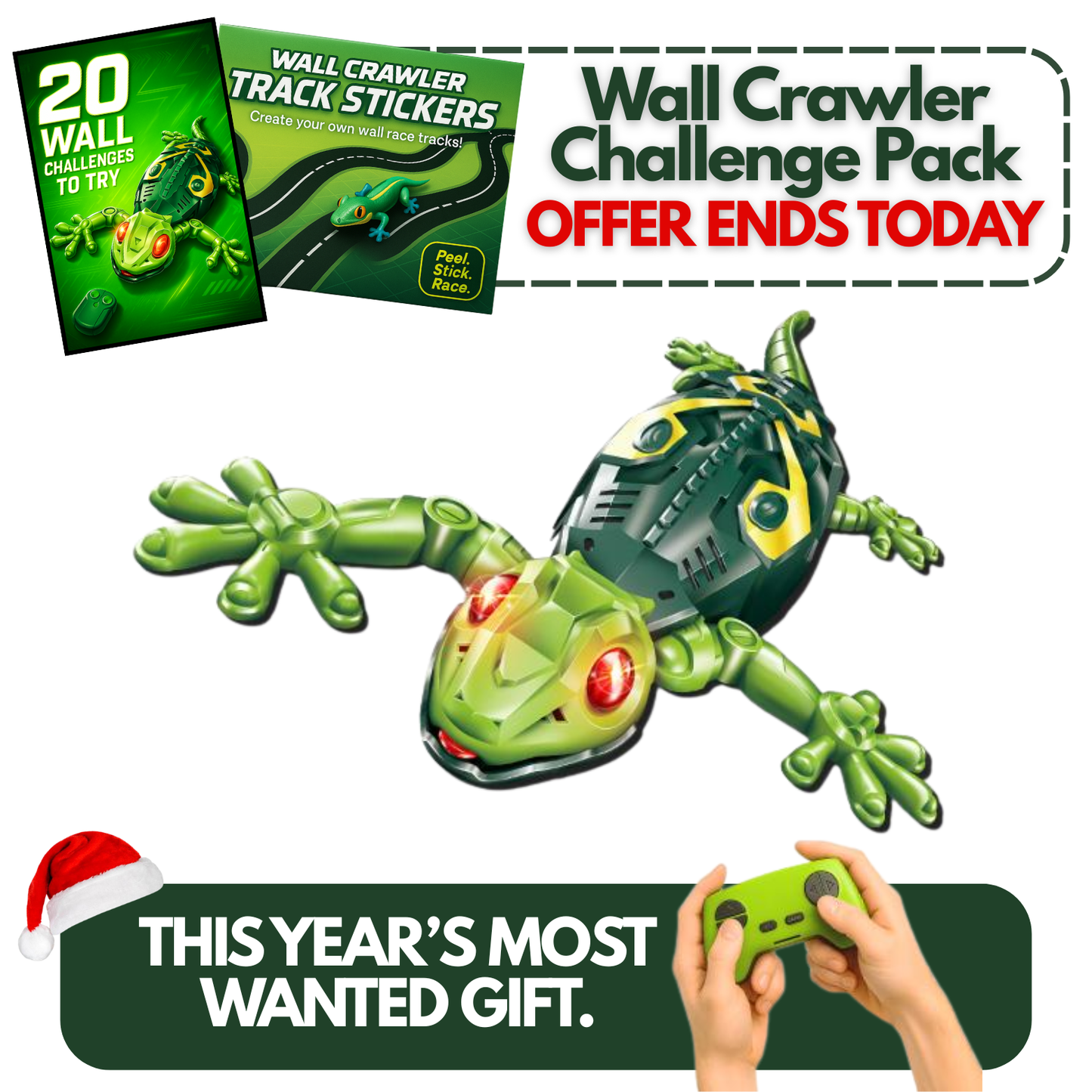 Wall Crawler Gecko - Electric Lizard Toy